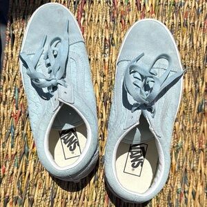 Vans Light Blue suede Sneakers